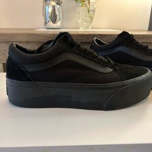 VANS/ PLATFORM/ SUEDE